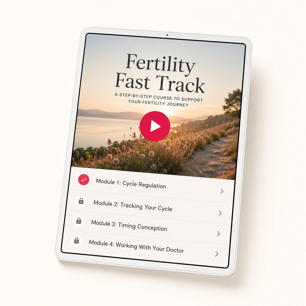 Fertility Fast Track — bonus product mockup