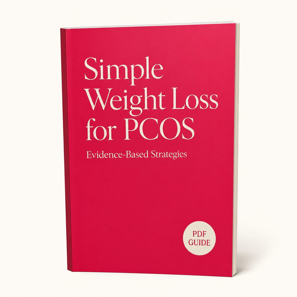 Simple Weight Loss for PCOS — bonus product mockup