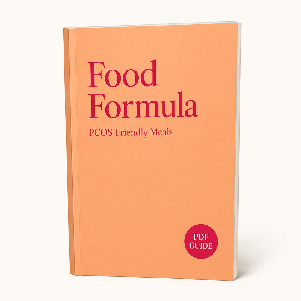 PCOS-Friendly Food Formula — bonus product mockup